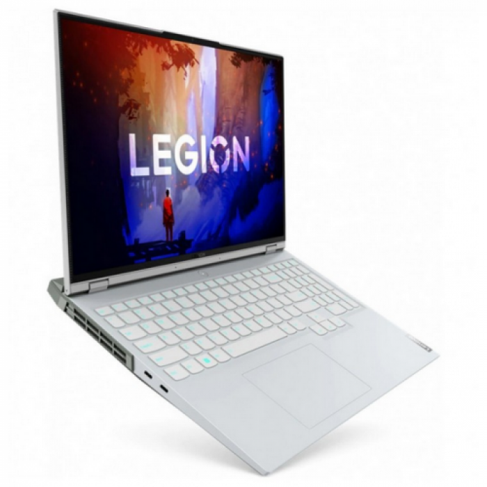 Laptop Lenovo Legion 5 Pro 16ARH7H, AMD Ryzen 5 6600H, 16inch, RAM 16GB, SSD 512GB, nVidia GeForce RTX 3060 6GB, No OS, Glacier White