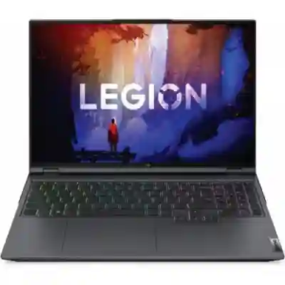 Laptop Lenovo Legion 5 Pro 16ARH7H, AMD Ryzen 7 6800H, 16inch, RAM 16GB, SSD 512GB, nVidia GeForce RTX 3070 8GB, No OS, Storm Grey