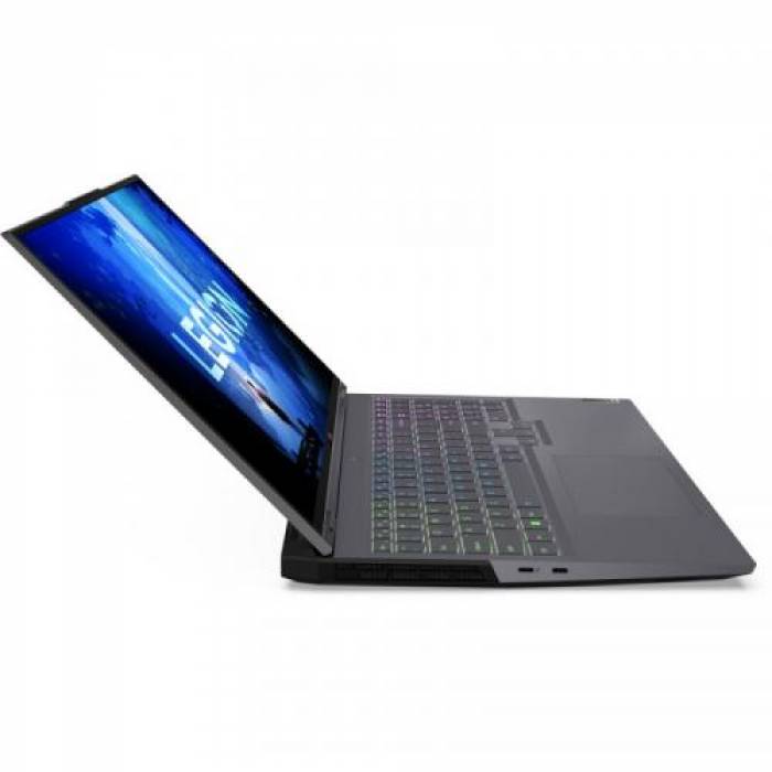 Laptop Lenovo Legion 5 Pro 16IAH7H, Intel Core i7-12700H, 16inch, RAM 16GB, SSD 1TB, nVidia GeForce RTX 3070 8GB, No OS, Storm Grey