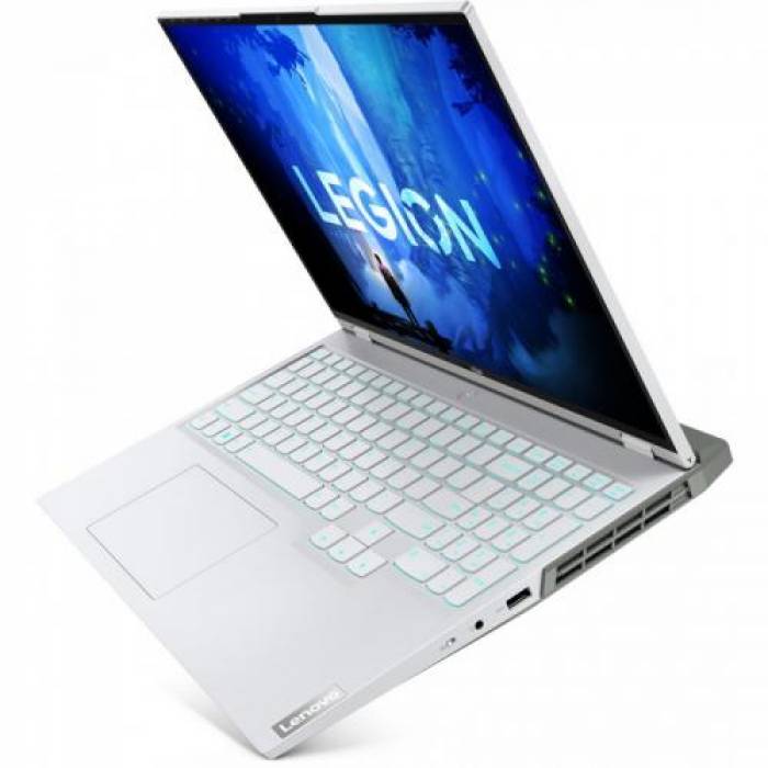 Laptop Lenovo Legion 5 Pro 16IAH7H, Intel Core i7-12700H, 16inch, RAM 32GB, SSD 1TB, nVidia GeForce RTX 3060 6GB, No OS, Glacier White