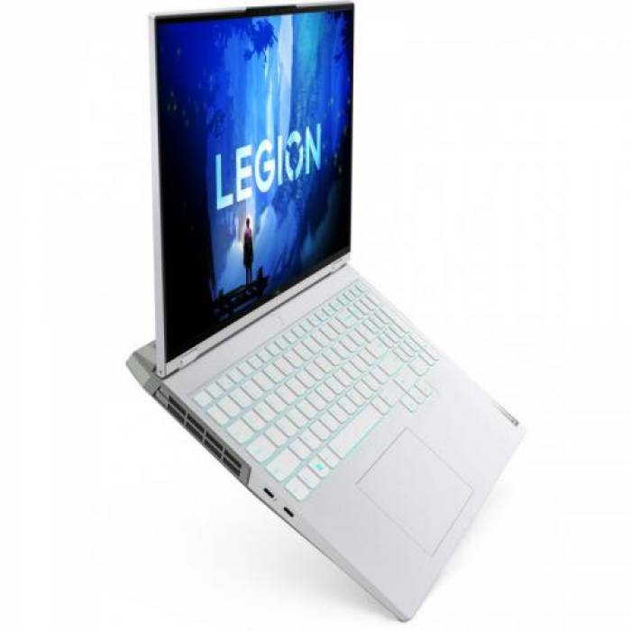 Laptop Lenovo Legion 5 Pro 16IAH7H, Intel Core i7-12700H, 16inch, RAM 32GB, SSD 1TB, nVidia GeForce RTX 3060 6GB, No OS, Glacier White