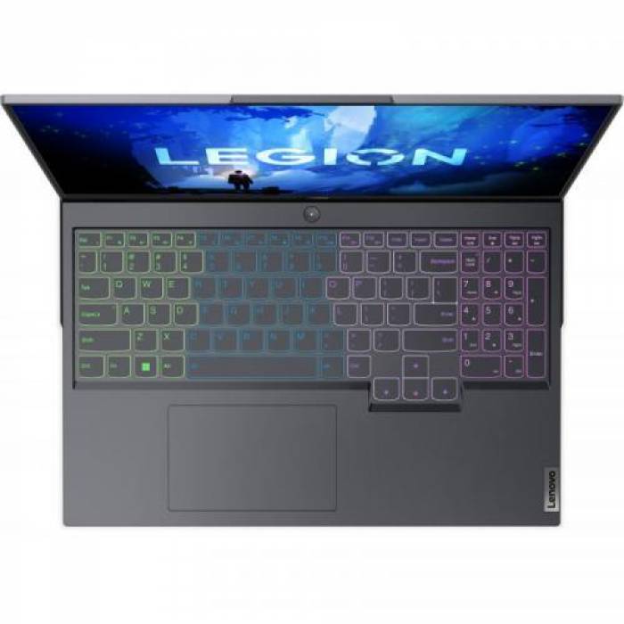 Laptop Lenovo Legion 5 Pro 16IAH7H, Intel Core i7-12700H, 16inch, RAM 32GB, SSD 1TB, nVidia GeForce RTX 3070 8GB, No OS, Storm Grey 