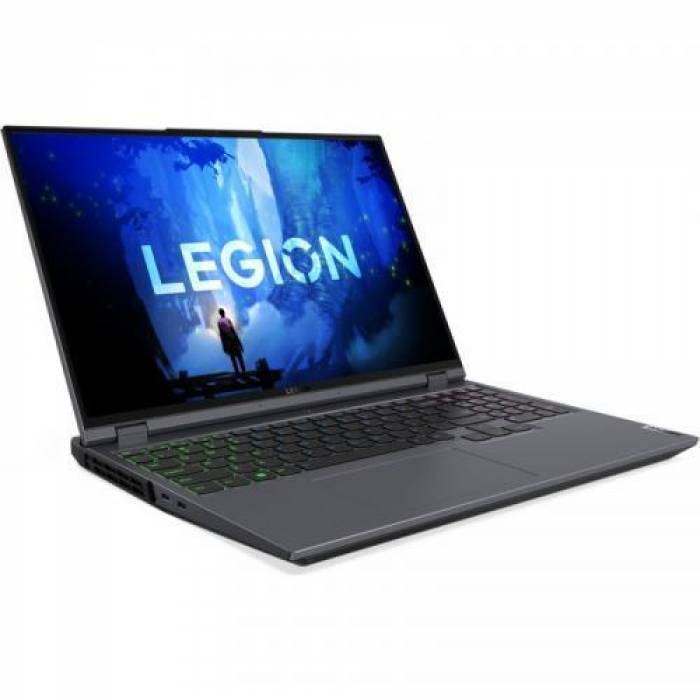 Laptop Lenovo Legion 5 Pro 16IAH7H, Intel Core i9-12900H, 16inch, RAM 16GB, SSD 1TB, nVidia GeForce RTX 3070 8GB, No OS, Storm Grey