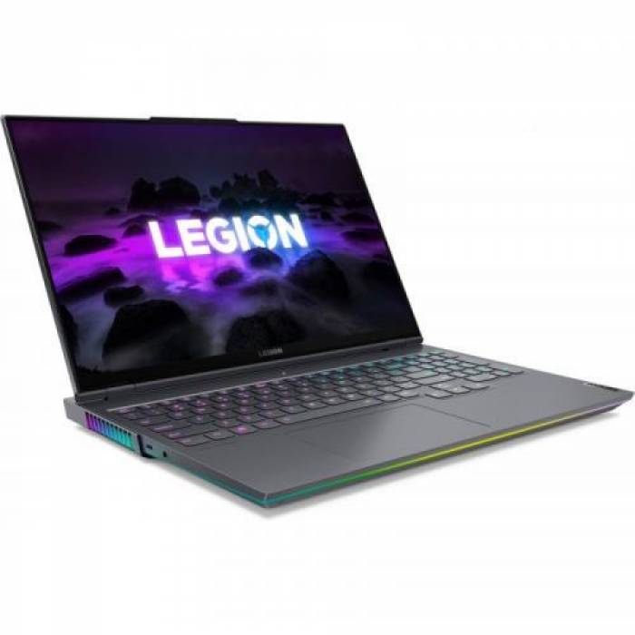 Laptop Lenovo Legion 7 16ACHg6, AMD Ryzen 7 5800H, 16inch, RAM 16GB, SSD 1TB, nVidia GeForce RTX 3080 16GB, No OS, Storm Grey