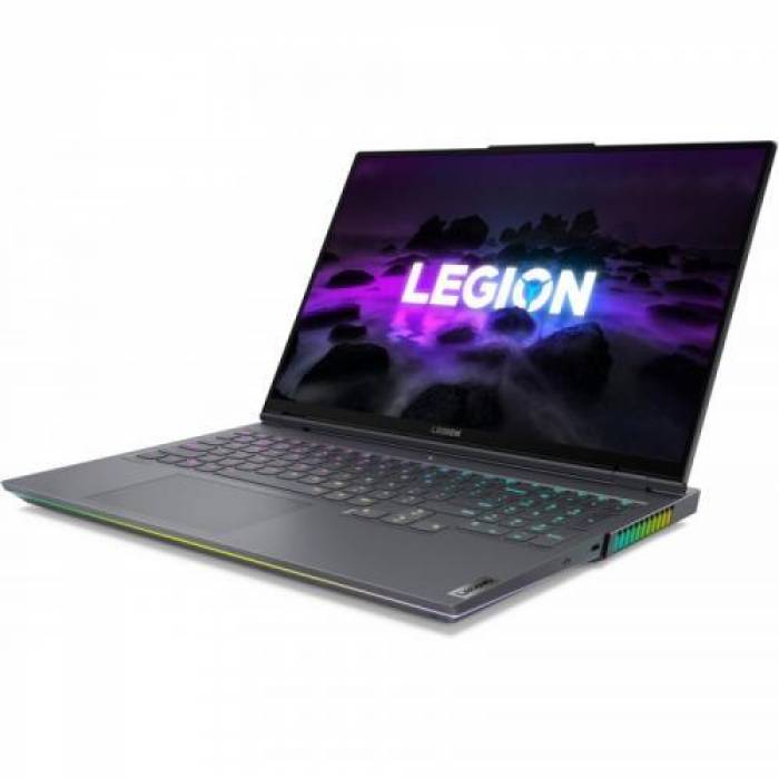 Laptop Lenovo Legion 7 16ACHg6, AMD Ryzen 7 5800H, 16inch, RAM 16GB, SSD 1TB, nVidia GeForce RTX 3080 16GB, No OS, Storm Grey