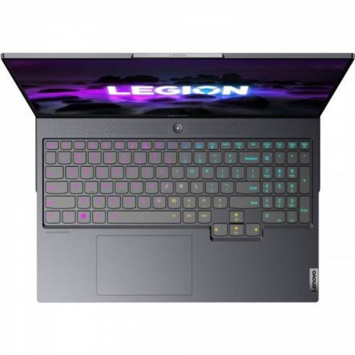 Laptop Lenovo Legion 7 16ACHg6, AMD Ryzen 7 5800H, 16inch, RAM 16GB, SSD 1TB, nVidia GeForce RTX 3080 16GB, No OS, Storm Grey