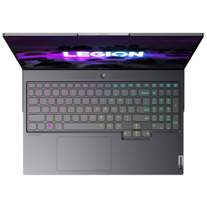 Laptop Lenovo Legion 7 16ACHg6, AMD Ryzen 7 5800H, 16inch, RAM 32GB, SSD 1TB, nVidia GeForce RTX 3070 8GB, No OS, Storm Grey