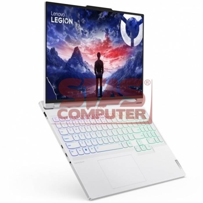Laptop Lenovo Legion 7 16IRX9, Intel Core i7-14700HX, 16inch, RAM 32GB, SSD 1TB, nVidia GeForce RTX 4060 8GB, No OS, Glacier White