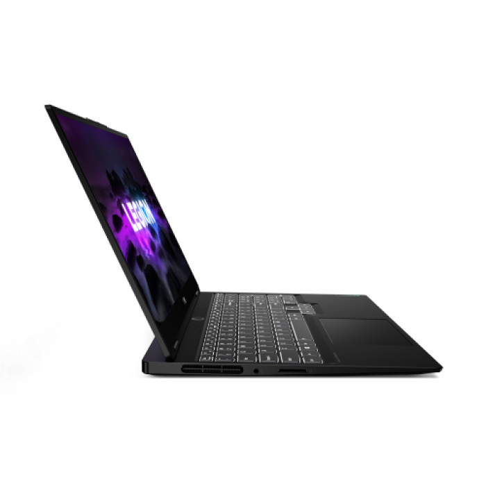 Laptop Lenovo Legion S7 15ACH6, AMD Ryzen 9 5900HX, 15.6inch, RAM 32GB, SSD 1TB, nVidia GeForce RTX 3060 6GB, Free DOS, Shadow Black