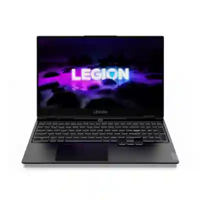 Laptop Lenovo Legion S7 15ACH6, AMD Ryzen 9 5900HX, 15.6inch, RAM 32GB, SSD 1TB, nVidia GeForce RTX 3060 6GB, Free DOS, Shadow Black