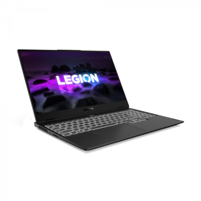 Laptop Lenovo Legion S7 15ACH6, AMD Ryzen 9 5900HX, 15.6inch, RAM 32GB, SSD 1TB, nVidia GeForce RTX 3060 6GB, Free DOS, Shadow Black