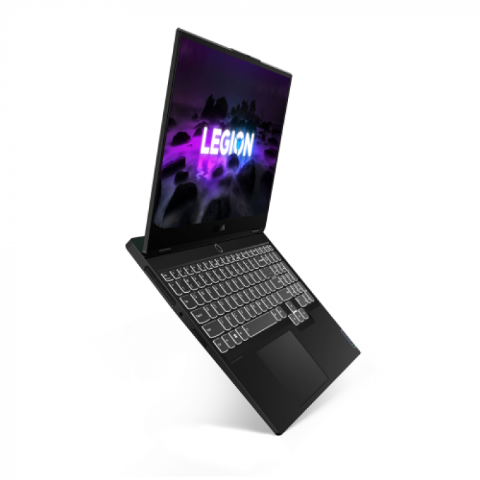 Laptop Lenovo Legion S7 15ACH6, AMD Ryzen 9 5900HX, 15.6inch, RAM 32GB, SSD 1TB, nVidia GeForce RTX 3060 6GB, Free DOS, Shadow Black