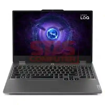 Laptop Lenovo LOQ 15IAX9I, Intel Core i5-12450HX, 15.6inch, RAM 8GB, SSD 512GB, Intel Arc A530M 4GB, No OS, Luna Grey