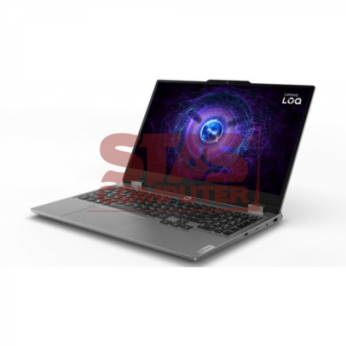 Laptop Lenovo LOQ 15IAX9I, Intel Core i5-12450HX, 15.6inch, RAM 8GB, SSD 512GB, Intel Arc A530M 4GB, No OS, Luna Grey