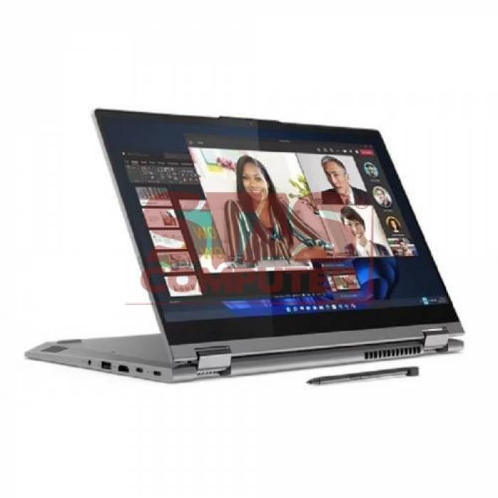 Laptop Lenovo ThinkBook 14s Yoga G3 IRU, Intel Core i7-1355U, 14inch Touch, RAM 16GB, SSD 512GB, Intel Iris Xe Graphics, Windows 11 Pro, Mineral Grey