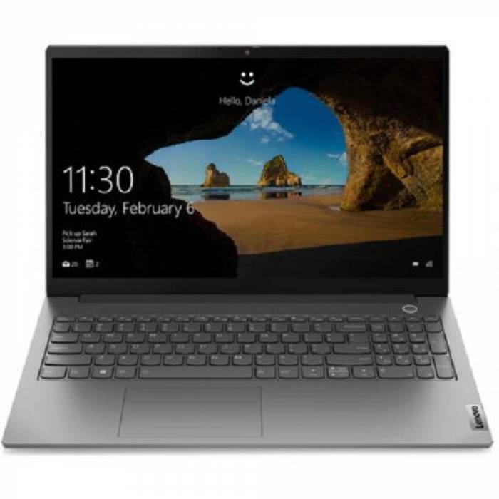 Laptop Lenovo ThinkBook 15 G2 ITL, Intel Core i5-1135G7, 15.6inch, RAM 8GB, SSD 256GB, Intel UHD Graphics, No OS, Mineral Gray