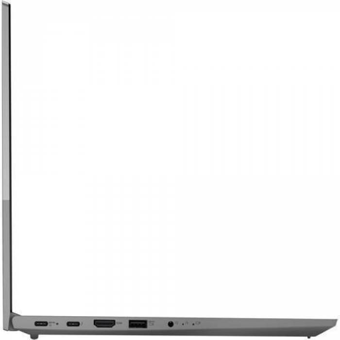 Laptop Lenovo ThinkBook 15 G2 ITL, Intel Core i7-1165G7, 15.6inch, RAM 16GB, SSD 512GB, Intel Iris Xe Graphics, No OS, Mineral Gray