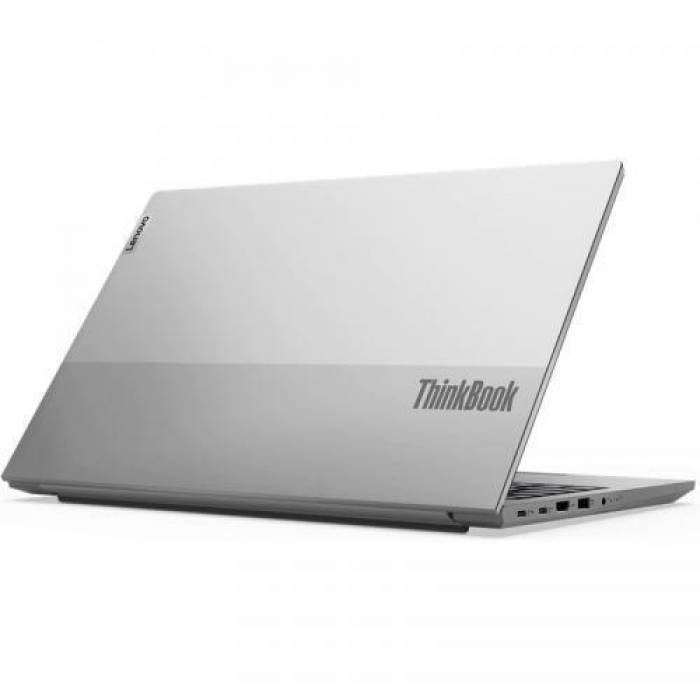 Laptop Lenovo ThinkBook 15 G3 ACL, AMD Ryzen 5 5600U, 15.6inch, RAM 16GB, SSD 512GB, AMD Radeon RX Vega 7, Windows 11 Pro, Mineral Gray