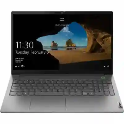 Laptop Lenovo ThinkBook 15 G3 ACL, AMD Ryzen 7 5700U, 15.6inch, RAM 8GB, SSD 512GB, AMD Radeon Graphics, Windows 10 Pro, Mineral Gray