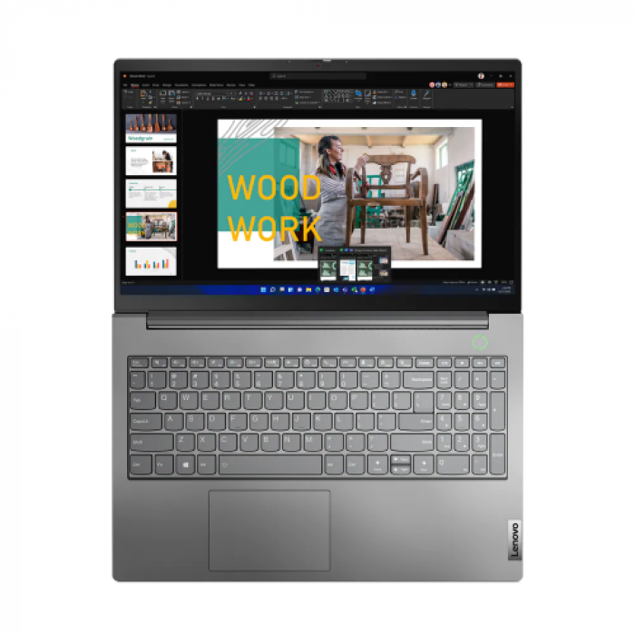 Laptop Lenovo ThinkBook 15 G4 IAP, Intel Core i7-1255U, 15.6inch, RAM 16GB, SSD 1TB, Intel Iris Xe Graphics, NO OS, Mineral Grey