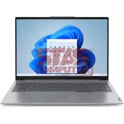 Laptop Lenovo ThinkBook 16 G6 IRL, Intel Core i5-1335U, 16inch, RAM 16GB, SSD 1TB, Intel Iris Xe Graphics, No OS, Arctic Grey