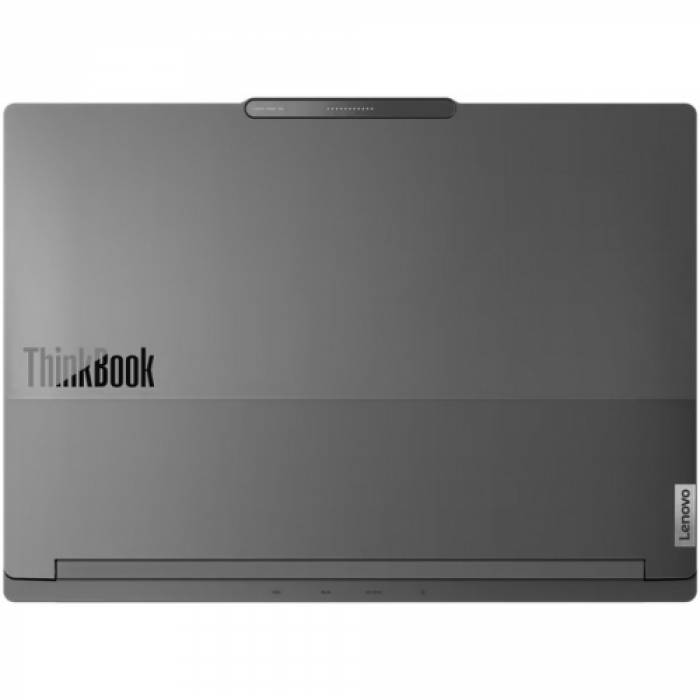 Laptop Lenovo ThinkBook 16p G4 IRH, Intel Core i9-13900H, 16inch, RAM 32GB, SSD 1TB, nVidia GeForce RTX 4060 8GB, No OS, Storm Grey