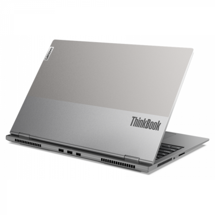 Laptop Lenovo ThinkBook 16P Gen 2 ACH, AMD Ryzen 7 5800H, 16inch, RAM 16GB, SSD 1TB, nVidia GeForce RTX 3060 6GB, No OS, Mineral Grey