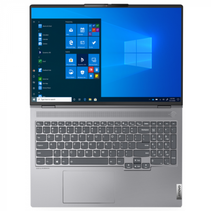 Laptop Lenovo ThinkBook 16P Gen 2 ACH, AMD Ryzen 7 5800H, 16inch, RAM 16GB, SSD 1TB, nVidia GeForce RTX 3060 6GB, Windows 11 Pro, Mineral Grey