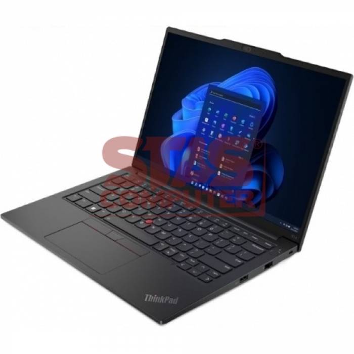 Laptop Lenovo ThinkPad E14 Gen 5, Intel Core i7-1355U, 14inch, RAM 16GB, SSD 512GB, Intel Iris Xe Graphics, No OS, Graphite Black