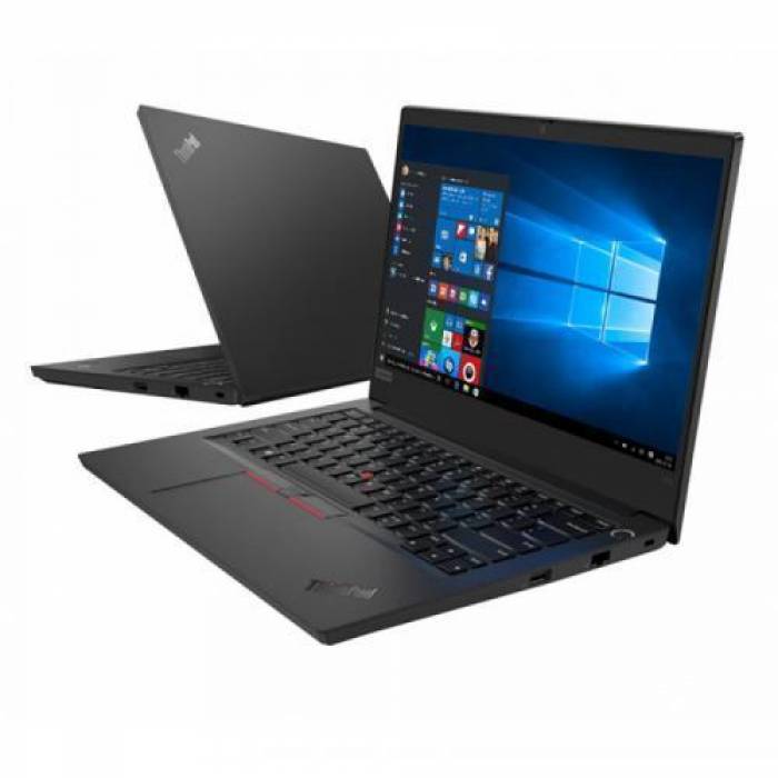 Laptop Lenovo ThinkPad E14 Gen2, Intel Core i7-1165G7, 14inch, RAM 16GB, SSD 512GB, Intel Iris Xe Graphics, Windows 11 Pro, Black