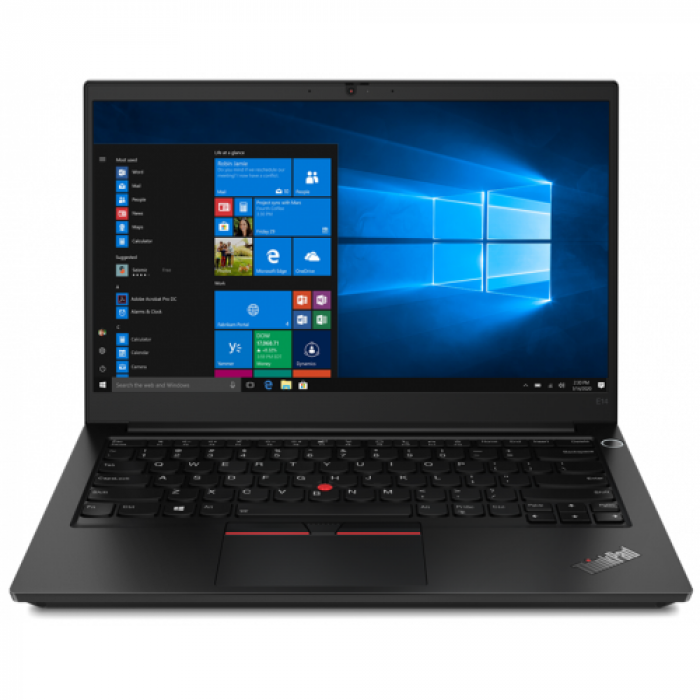 Laptop Lenovo ThinkPad E14 Gen3, AMD Ryzen 7 5700U, 14inch, RAM 16GB, SSD 512GB, AMD Radeon Graphics, Windows 11 Pro, Black