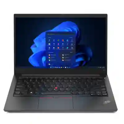 Laptop Lenovo ThinkPad E14 Gen4, AMD Ryzen 7 5825U, 14inch, RAM 16GB, SSD 512GB, AMD Radeon Graphics, Windows 11 Pro, Black