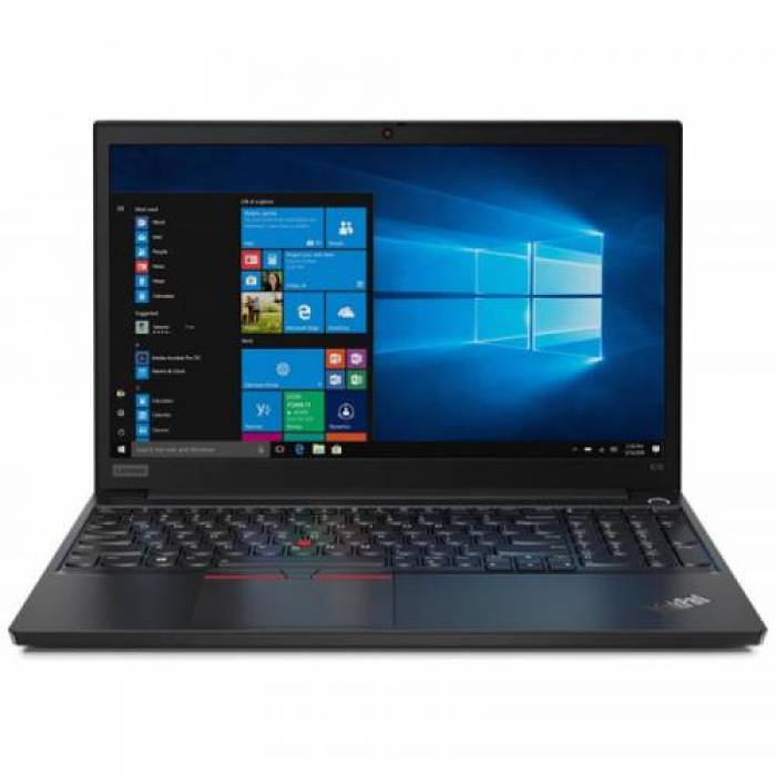 Laptop Lenovo ThinkPad E15 Gen 2, Intel Core i7-1165G7, 15.6inch, RAM 16GB DDR4, SSD 512GB , Intel Iris Xe Graphics, No OS, Black