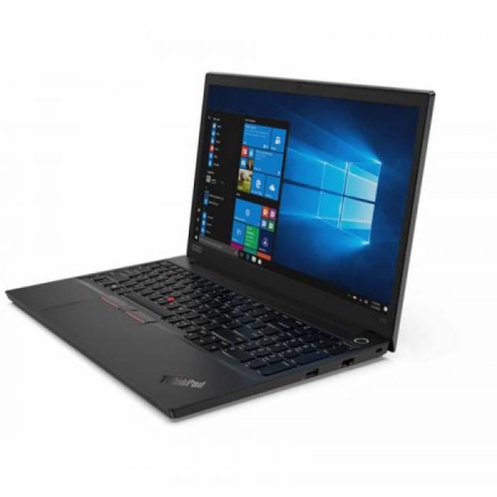 Laptop Lenovo ThinkPad E15 Gen 2, Intel Core i7-1165G7, 15.6inch, RAM 16GB DDR4, SSD 512GB , Intel Iris Xe Graphics, No OS, Black