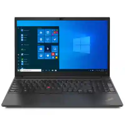 Laptop Lenovo ThinkPad E15 Gen 3, AMD Ryzen 7 5700U, 15.6inch, RAM 16GB, SSD 512GB, AMD Radeon Graphics, Windows 10 Pro, Black