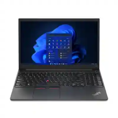 Laptop Lenovo ThinkPad E15 Gen 4, AMD Ryzen 7 5825U, 15.6inch, RAM 16GB, SSD 512GB, AMD Radeon Graphics, Windows 11 Pro, Black