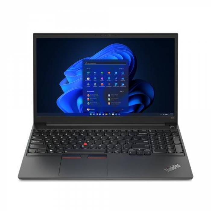 Laptop Lenovo ThinkPad E15 Gen 4, AMD Ryzen 7 5825U, 15.6inch, RAM 16GB, SSD 512GB, AMD Radeon Graphics, Windows 11 Pro, Black