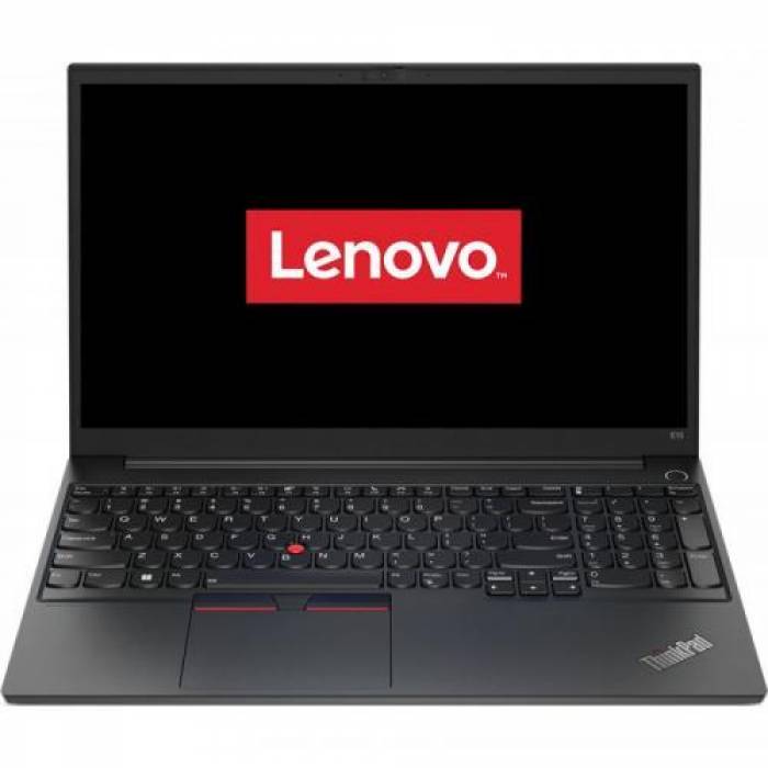 Laptop Lenovo ThinkPad E15 Gen 4, Intel Core i5-1235U, 15.6inch, RAM 16GB, SSD 512GB, Intel Iris Xe Graphics, Windows 11 Pro, Black