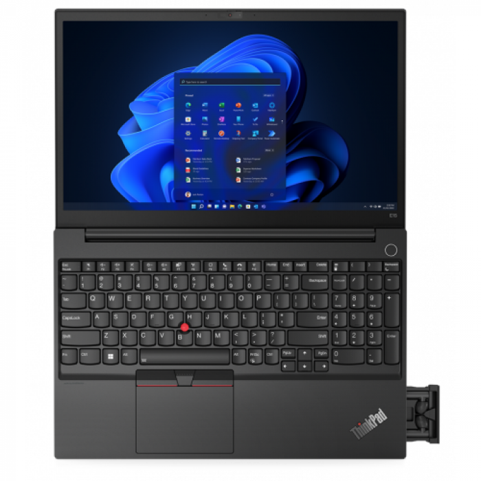 Laptop Lenovo ThinkPad E15 Gen 4, Intel Core i7-1255U, 15.6inch, RAM 16GB, SSD 512GB, Intel Iris Xe Graphics, No OS, Black