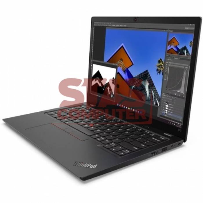 Laptop Lenovo ThinkPad L13 Gen 4, Intel Core i7-1355U, 13.3inch, RAM 32GB, SSD 1TB, Intel Iris Xe Graphics, Windows 11 Pro, Thunder Black