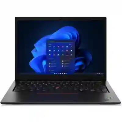 Laptop Lenovo ThinkPad L13 Gen3, Intel Core i5-1235U, 13.3inch, RAM 8GB, SSD 512GB, Intel Iris Xe Graphics, Windows 11 Pro, Thunder Black