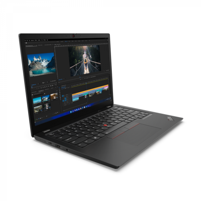 Laptop Lenovo ThinkPad L13 Gen3, Intel Core i5-1235U, 13.3inch, RAM 8GB, SSD 512GB, Intel Iris Xe Graphics, Windows 11 Pro, Thunder Black