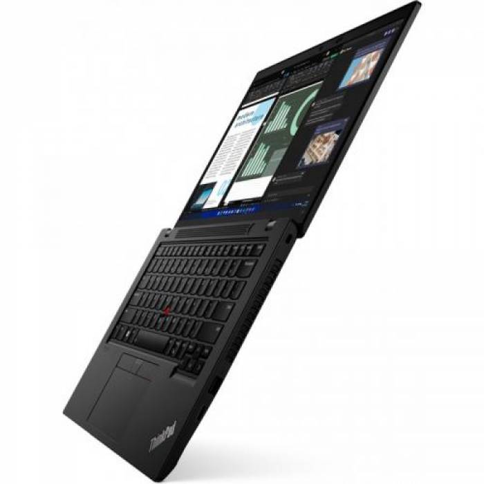 Laptop Lenovo ThinkPad L14 Gen 3, Intel Core i5-1235U, 15.6inch, RAM 16GB, SSD 512GB, Intel Iris Xe Graphics, Windows 11 Pro, Thunder Black