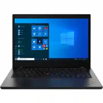 Laptop Lenovo ThinkPad L14 Gen2, Intel Core i5-1135G7, 14inch, RAM 8GB, SSD 512GB, Intel Iris Xe Graphics, Windows 10 Pro, Black