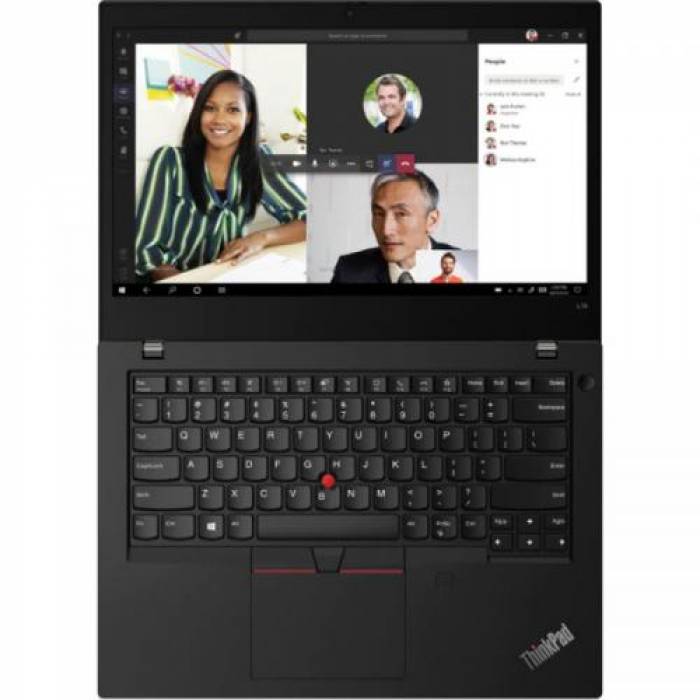 Laptop Lenovo ThinkPad L14 Gen2, Intel Core i5-1135G7, 14inch, RAM 8GB, SSD 512GB, Intel Iris Xe Graphics, Windows 10 Pro, Black