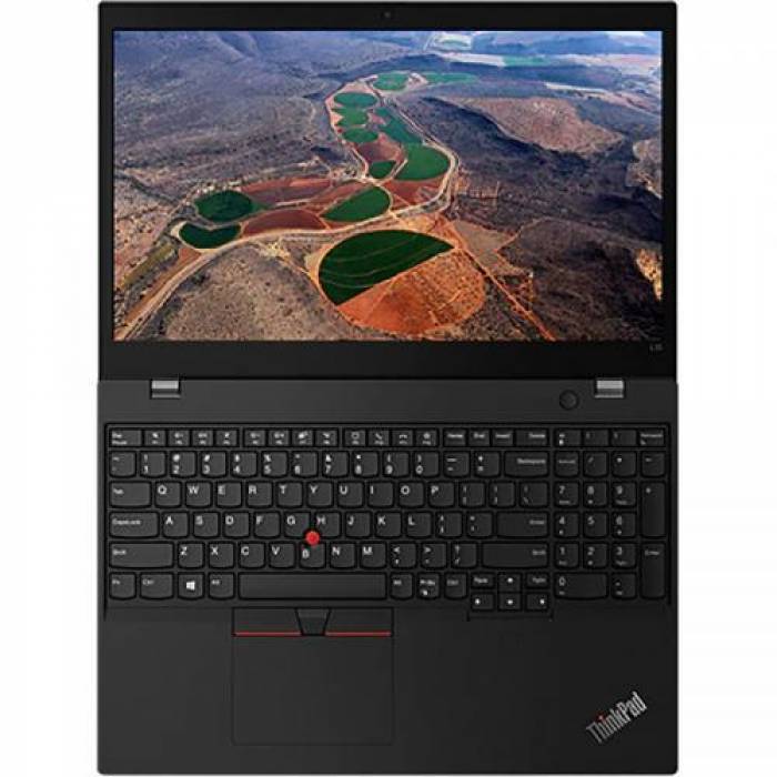 Laptop Lenovo ThinkPad L15 Gen 1, AMD Ryzen 5 4500U, 15.6inch, RAM 8GB, SSD 256GB, AMD Radeon Graphics, Windows 10 Pro, Black