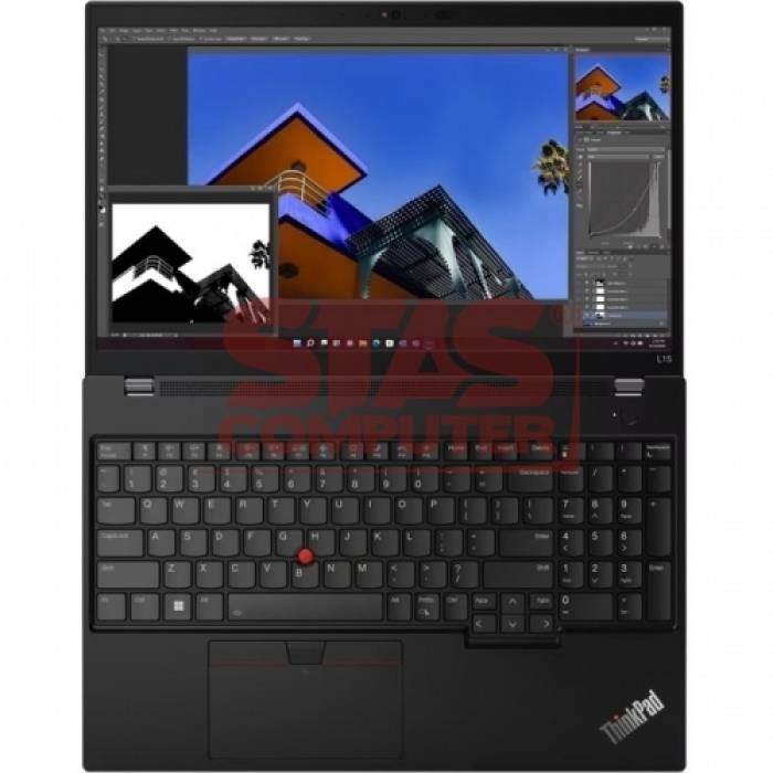 Laptop Lenovo ThinkPad L15 Gen 4, Intel Core i5-1335U, 15.6inch, RAM 16GB, SSD 512GB, Intel Iris Xe Graphics, Windows 11 Pro, Thunder Black