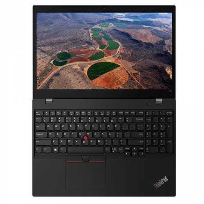 Laptop Lenovo ThinkPad L15 Gen2, Intel Core i5-1135G7, 15.6inch, RAM 8GB, SSD 512GB, Intel Iris Xe Graphics, Windows 10 Pro, Black