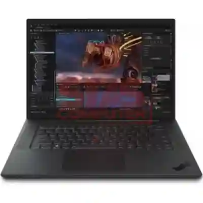 Laptop Lenovo ThinkPad P1 Gen 6, Intel Core i7-13700H, 16inch, RAM 32GB, SSD 1TB, nVidia RTX A1000 6GB, Windows 11 Pro, Black Paint