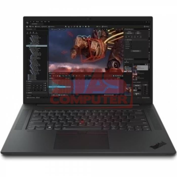 Laptop Lenovo ThinkPad P1 Gen 6, Intel Core i7-13700H, 16inch, RAM 32GB, SSD 1TB, nVidia RTX A1000 6GB, Windows 11 Pro, Black Paint
